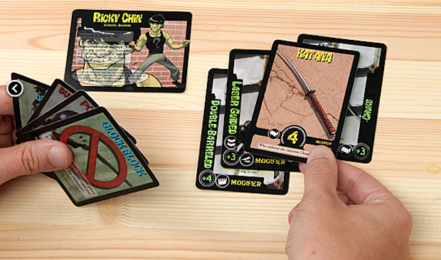 Badass Zombie Killers, il card game