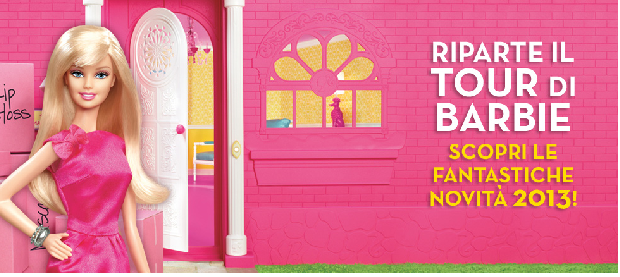 Barbie Pink Tour 2013, le date e le tappe italiane