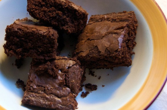 La ricetta dei brownies al cacao vegani