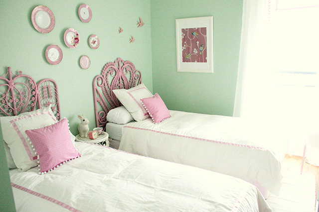 Camera da letto romantica