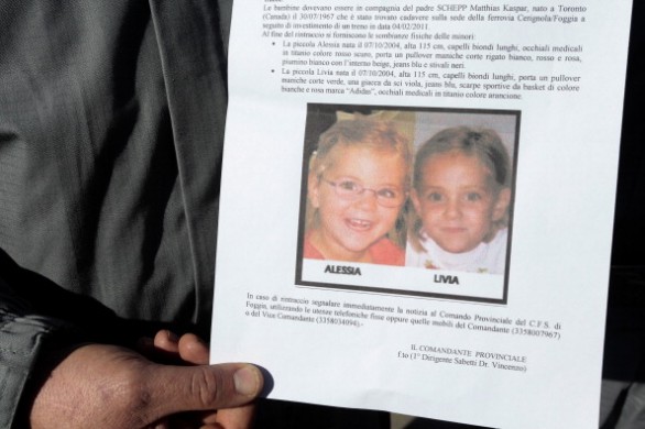 Gemelline scomparse: Alessia e Livia Schepp forse in un campo rom in Sardegna?