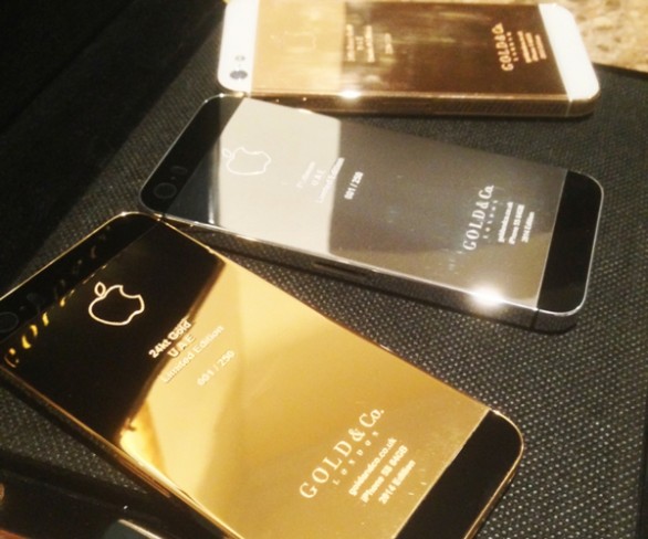 iPhone 5S in oro firmato Gold & Co. ad Abu Dhabi