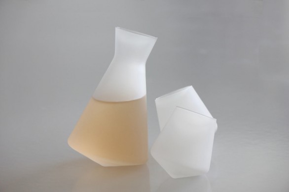 I bicchieri di design della Ice Collection di Sempli