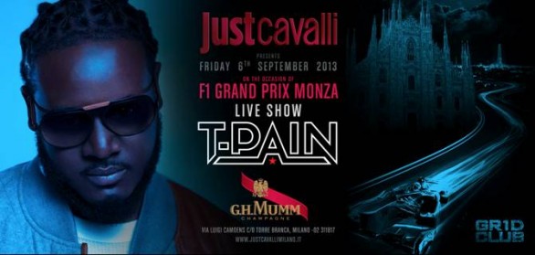 Just Cavalli Milano, eventi di lusso per il GP Monza F1 2013