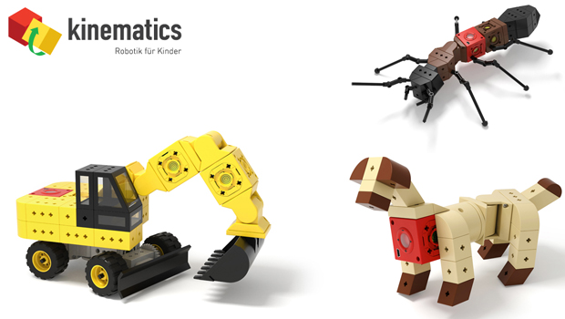 Kinematics: le costruzioni incontrano la robotica