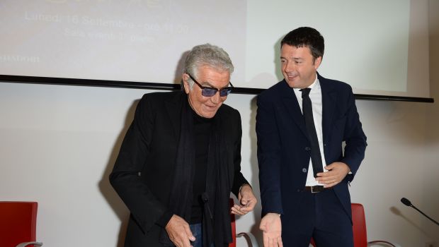 Roberto Cavalli Just Me libro: l&#8217;autobiografia presentata da Matteo Renzi