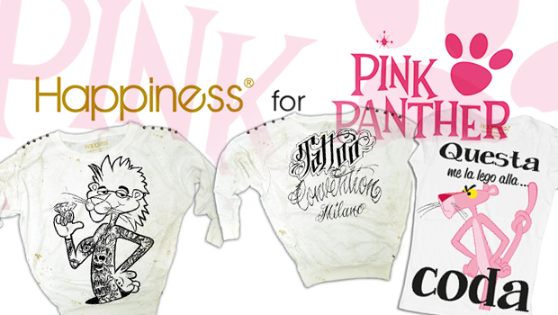 Abbigliamento: La Pantera Rosa celebra 50 anni con Happiness