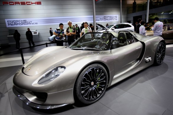 Porsche 918 Spyder al Salone Internazionale dell&#8217;Auto di Francoforte