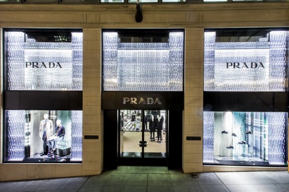 Prada aggiorna lo storico negozio di lusso a San Francisco