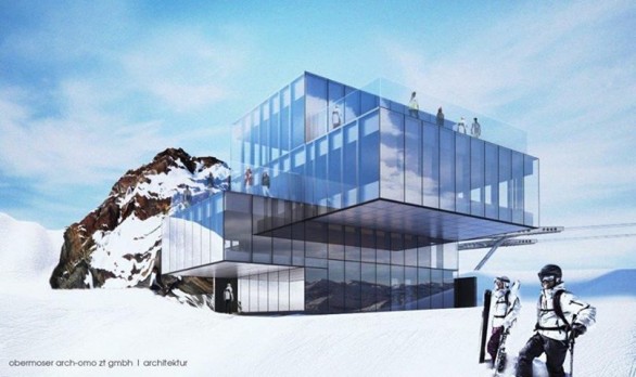 Il ristorante di lusso Ice-Q inaugura in Austria a più di 3.000 metri d’altezza