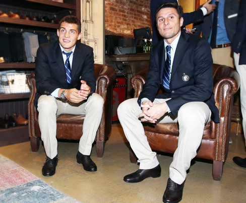 FC Inter Sergio Rossi: i calciatori indosseranno la Roger per la stagione calcistica 2013/2014