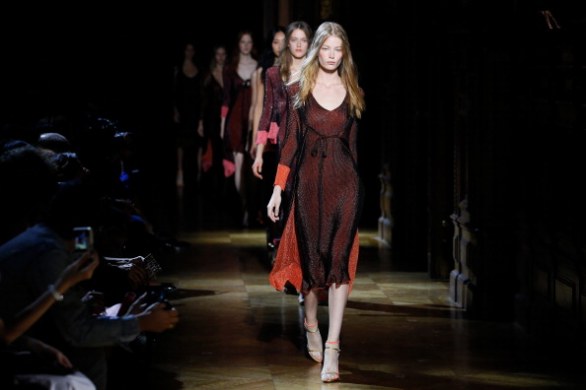 Sonia Rykiel presenta la collezione primavera estate 2014 alla Paris Fashion Week