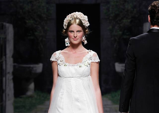 Abiti da sposa in stile impero 2013