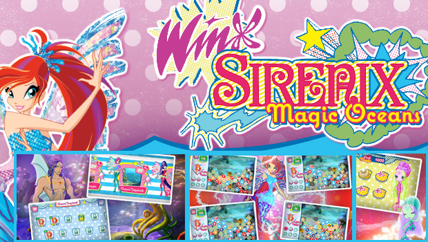 Apps: Winx Sirenix &#8211; Magic Oceans e Winx Party