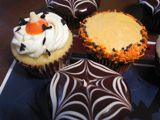 I cupcake mostruosi di Halloween