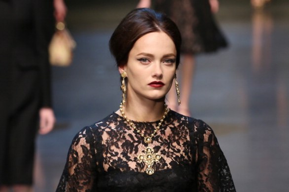 Gli abiti lunghi Dolce&#038;Gabbana dalla collezione 2013-2014