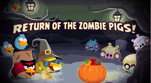 Angry Birds Halloween: i maiali zombie arrivano su Facebook