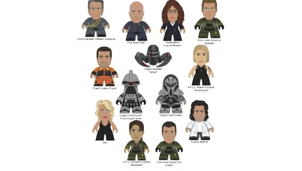 Battlestar Galactica, i vinyl toys in arrivo nel 2014