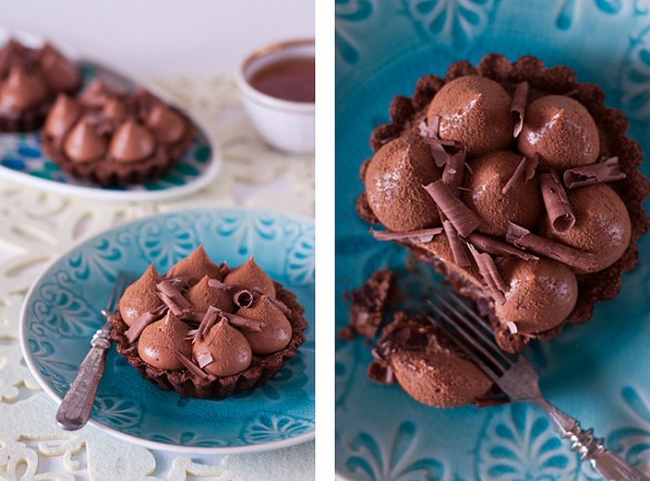 Le crostatine al cioccolato fatte in casa con la ricetta semplice