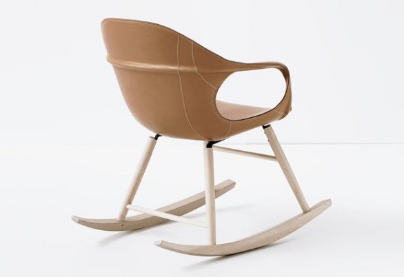 La sedia di design originale Elephant Rocking Chair di Kristalia
