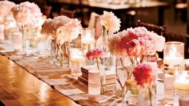 I fiori per il matrimonio al ristorante, come addobbare i tavoli con classe ed eleganza