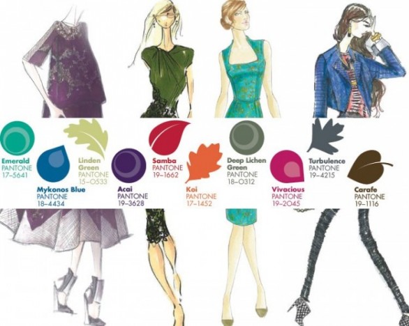 I colori moda autunno inverno 2013 &#8211; 2014 per i look da donna