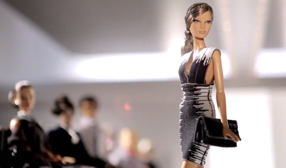 La Barbie Collector Hervé Léger by Max Azria