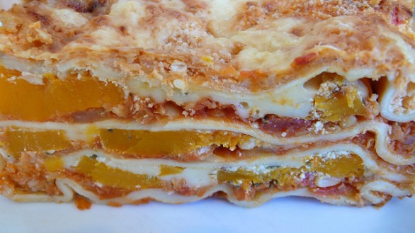 La ricetta delle lasagne di zucca per Halloween