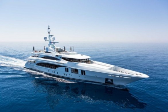 Yacht di lusso Benetti Ocean Paradise vince il Rina Green Plus