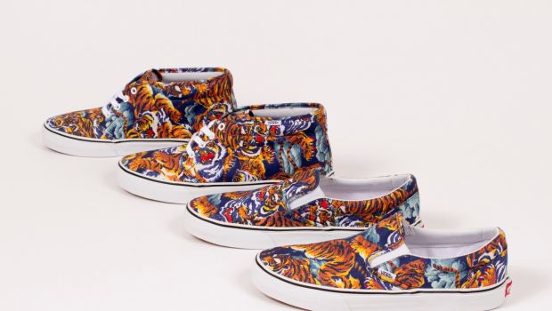 Tendenze Moda Autunno Inverno 2013 2014: la quinta collezione di sneaker Vans x Kenzo, le foto