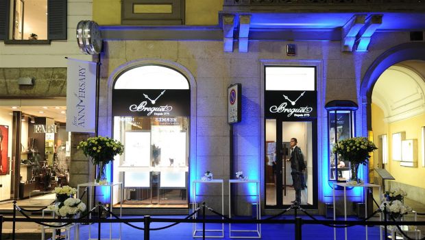 Breguet Milano via Montenapoleone: il party e il segnatempo Marie-Antoniette