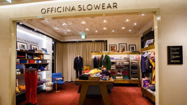 Officina Slowear boutique: aperti due store a Osaka e Zurigo