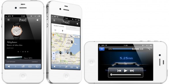 Piaget lancia piattaforme per e-commerce mobile