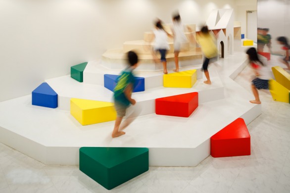 Design per l’infanzia: la Pixy Hall di Moriyuki Ochiai Architects