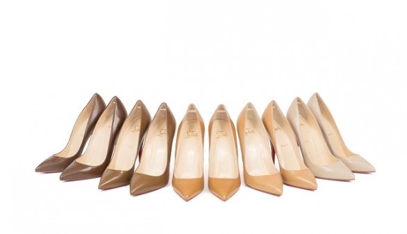 Le scarpe Christian Louboutin della The Nudes Collection, un colore per ogni donna