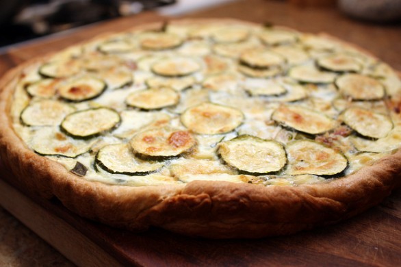 Torta salata di zucchine con il bimby, la ricetta