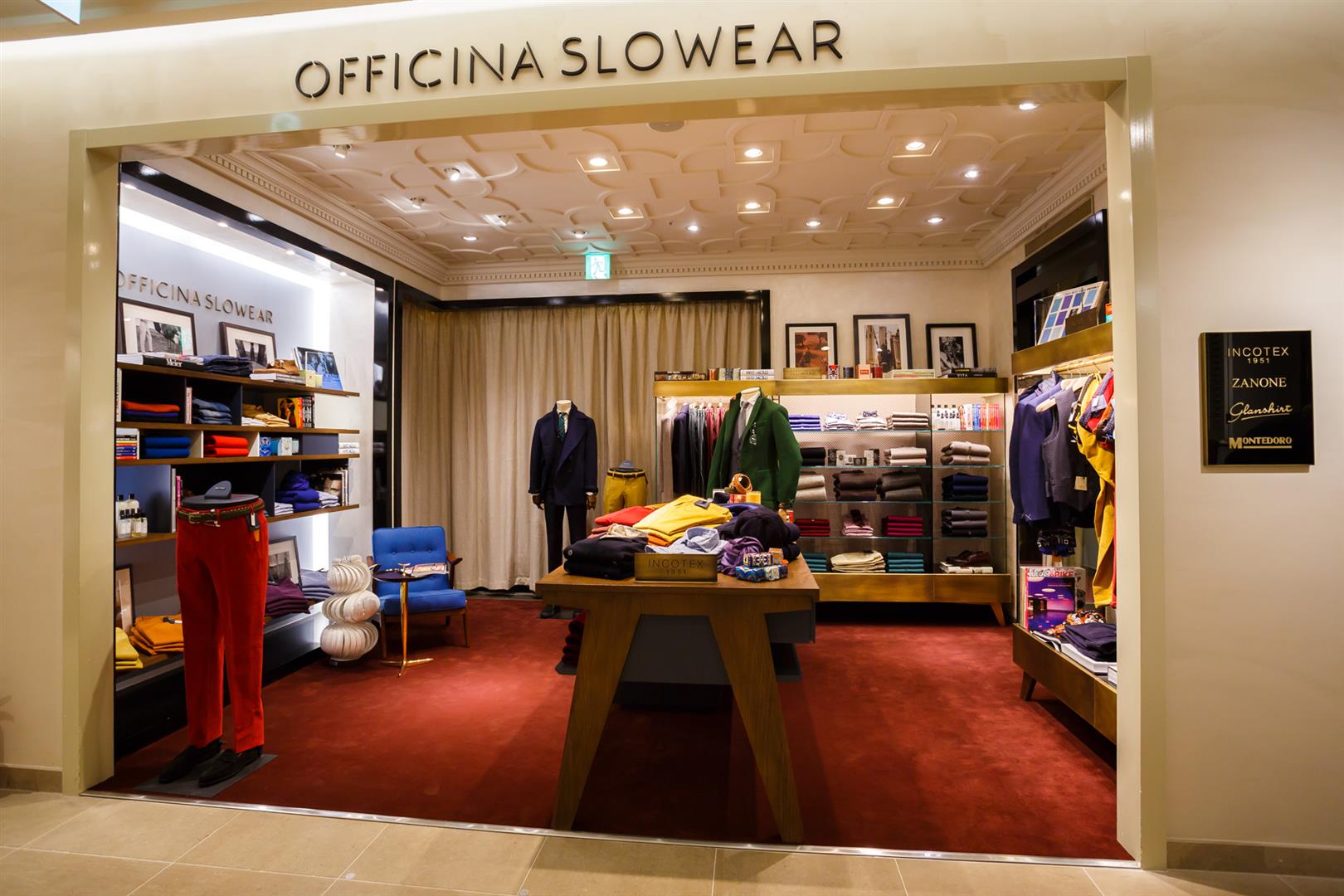 Officina Slowear boutique: aperti due store a Osaka e Zurigo