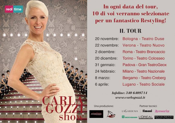 Il Carla Gozzi Show con il trucco minerale Youngblood