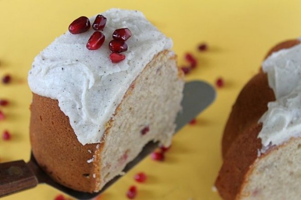 La ricetta del plumcake alla melagrana