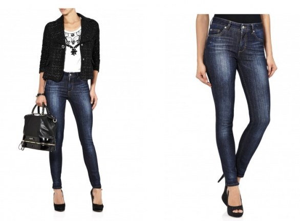 I modelli di jeans Liu Jo bottom-up dalla collezione autunno-inverno 2014