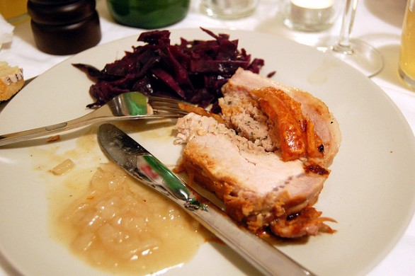 L’arrosto di maiale con le castagne per il pranzo della domenica