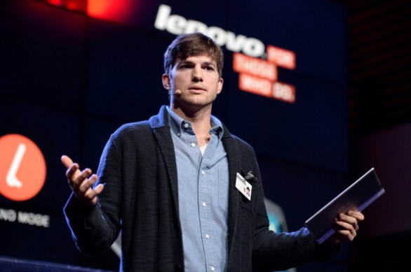 Ashton Kutcher designer dei nuovi tablet Lenovo