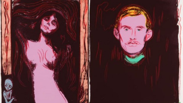 A Genova Munch in versione pop nelle serigrafie di Warhol