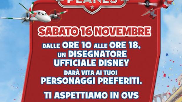 Eventi Disney: come disegnare i cartoni animati il 16 novembre a OVS