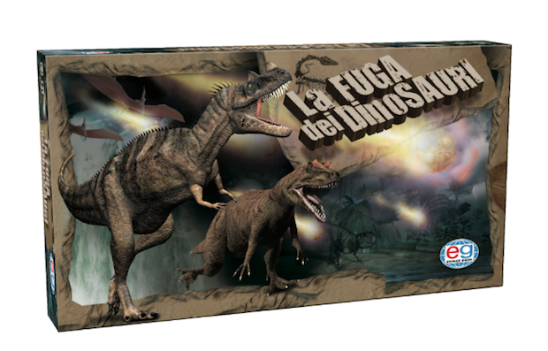 Giochi da tavolo: La fuga dei dinosauri