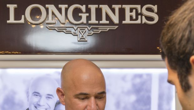 Andre Agassi Longines Milano: folla di fans in Rinascente la leggenda del tennis, le foto