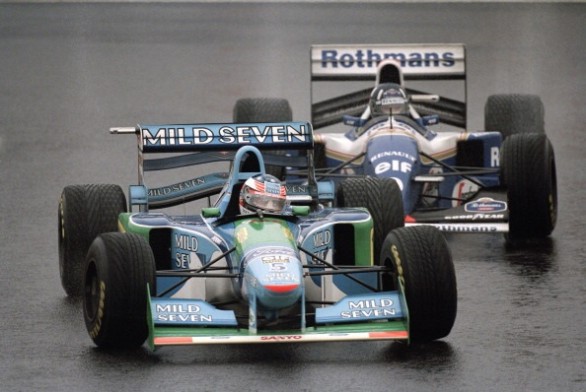 All&#8217;asta la Benetton del primo mondiale F1 di Michael Schumacher