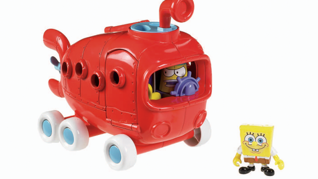 Per Natale i giocattoli di SpongeBob per divertire i bambini