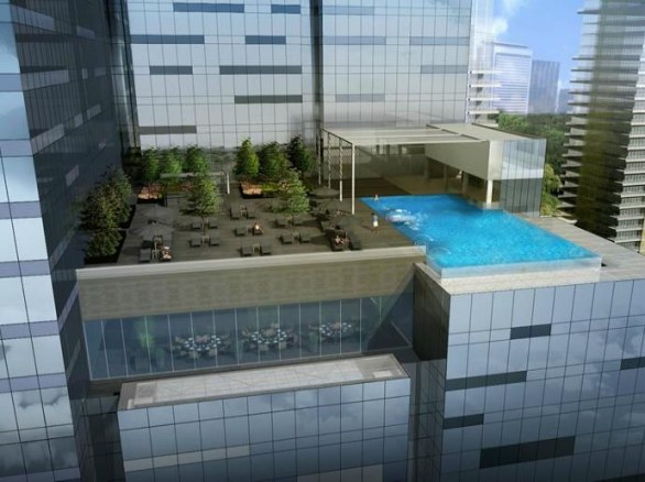 The Westin Singapore, hotel di lusso ad alta quota