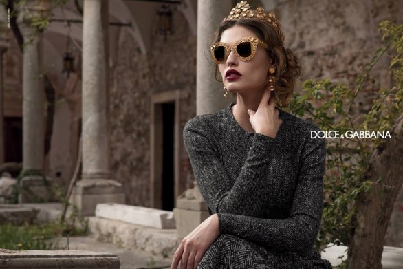 Gli occhiali da sole Dolce & Gabbana per l’inverno 2014